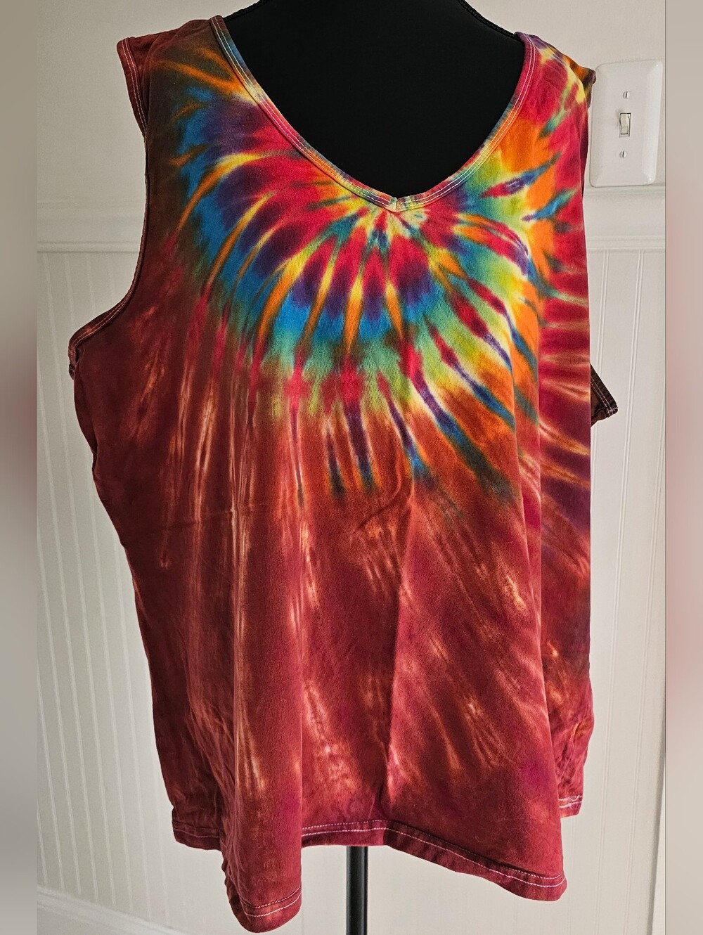 Tie Dye Tank Top - Women's Plus 3X